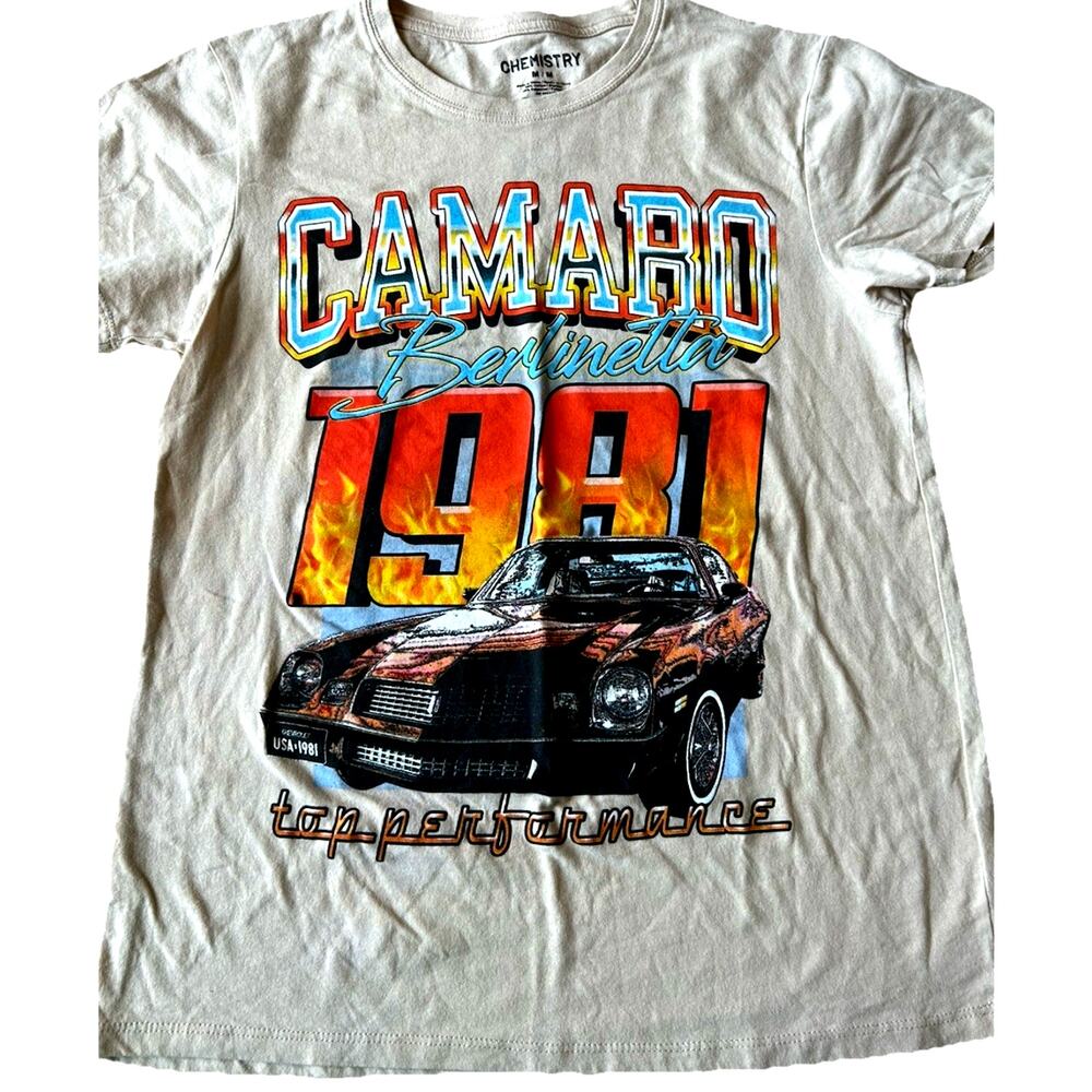 VTG Chevrolet Camaro t-Shirt m 1981 Berlinetta American Classic Old Retro